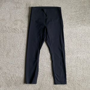 Lululemon Black Compression Bottoms 23”